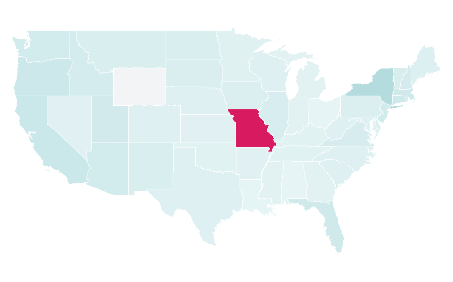 Affinity by region — Argentine tango, United States
