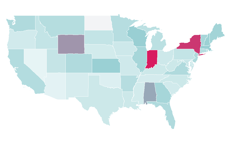 Affinity by region — Argos (retailer), United States