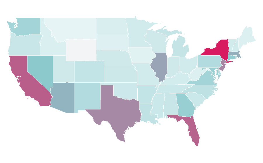 Affinity by region — Armani, United States