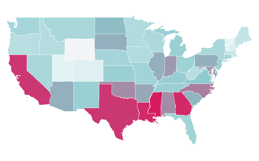 Affinity by region — Arroganz, United States