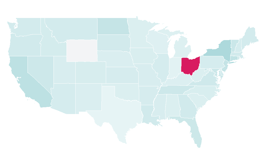 Affinity by region — Art dealer, United States