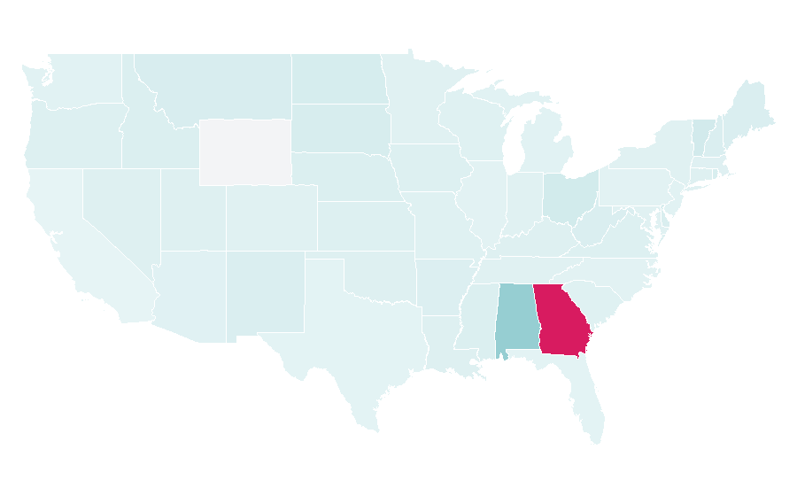 Affinity by region — Art jewelry, United States
