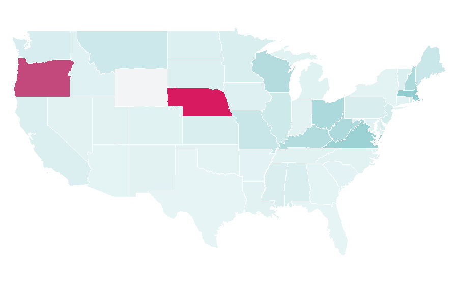 Affinity by region — Ashland Inc., United States