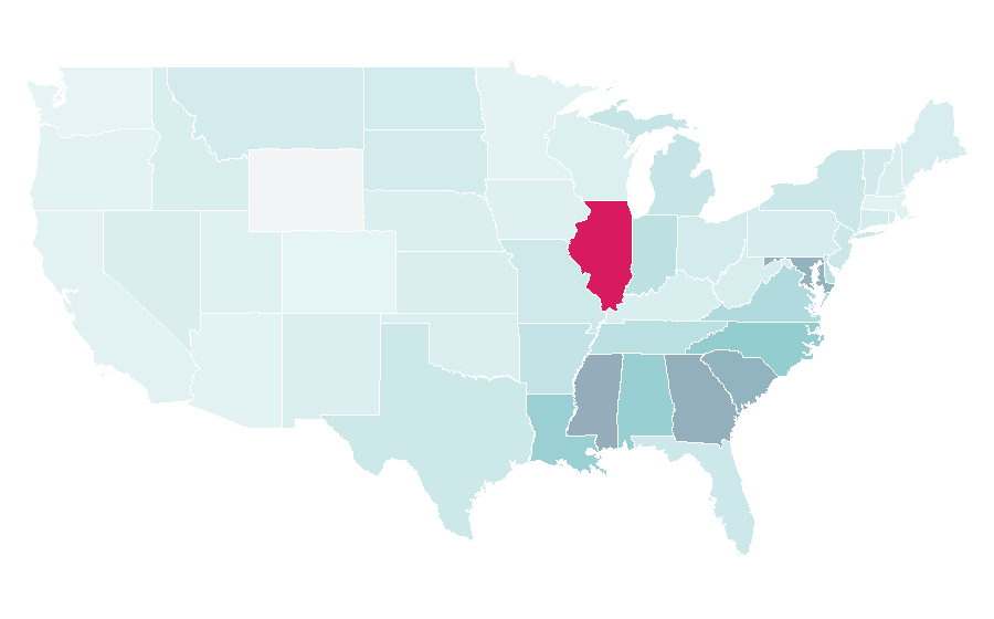 Affinity by region — Ashley Jackson (field hockey), United States