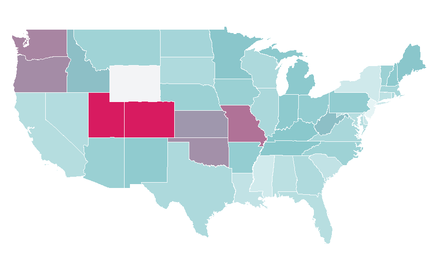Affinity by region — Ashnikko, United States
