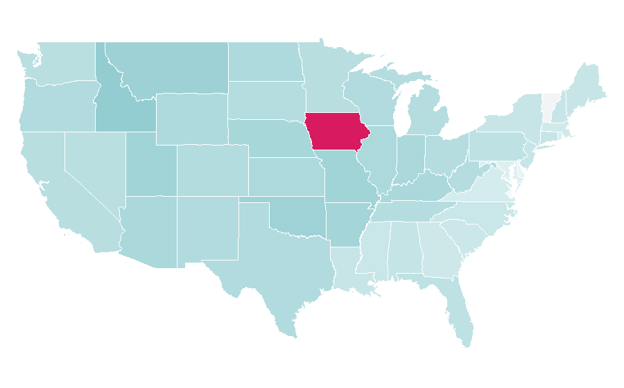 Affinity by region — Ashton Kutcher, United States