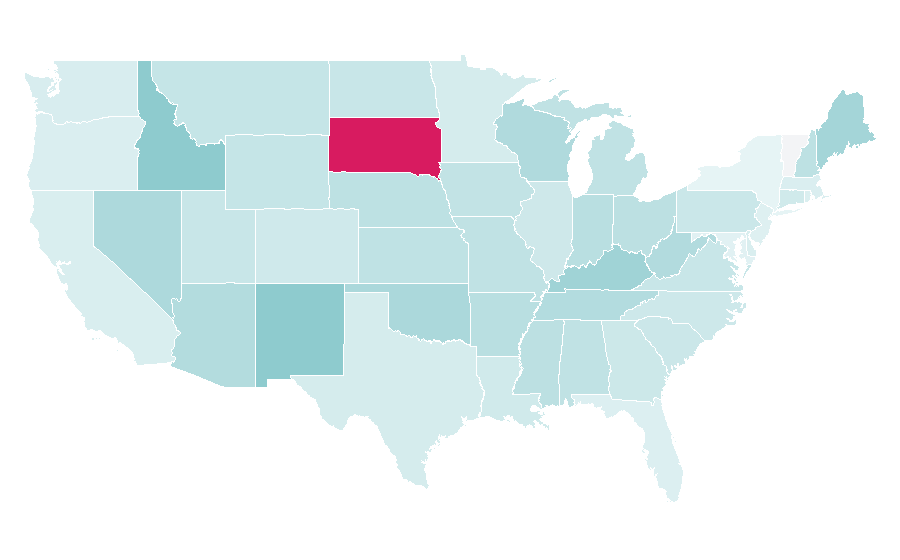 Affinity by region — Asking Alexandria, United States