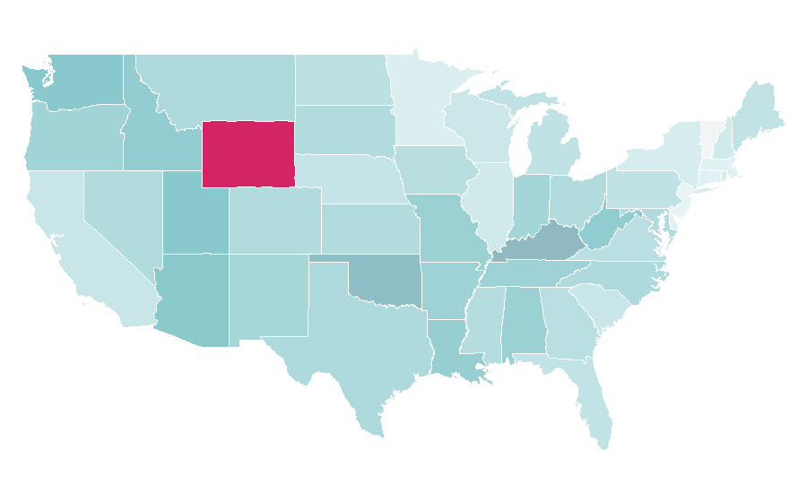 Affinity by region — Assassin's Creed, United States