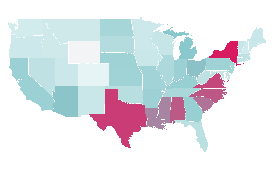 Affinity by region — Assembly line, United States
