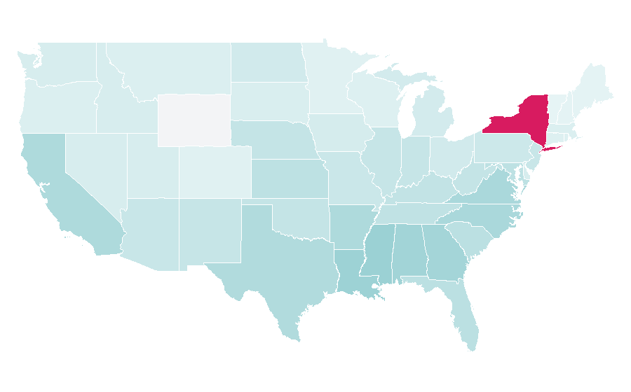 Affinität nach Region — Asset, USA