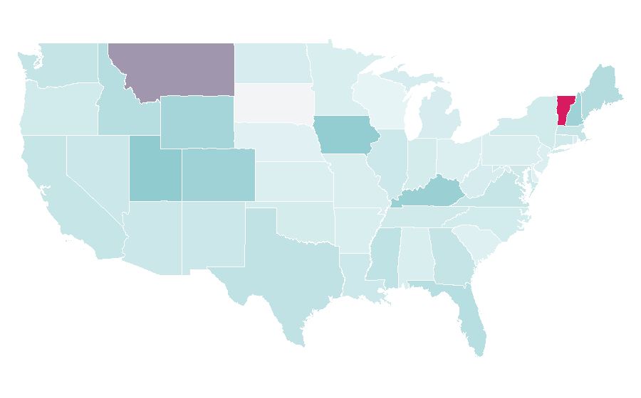 Affinity by region — Atomic Skis, United States