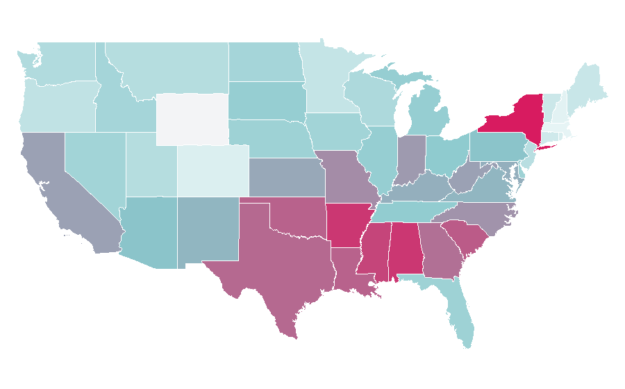 Affinity by region — ATTN:, United States