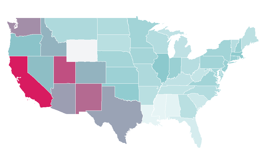 Affinity by region — Aubrey Anderson-Emmons, United States