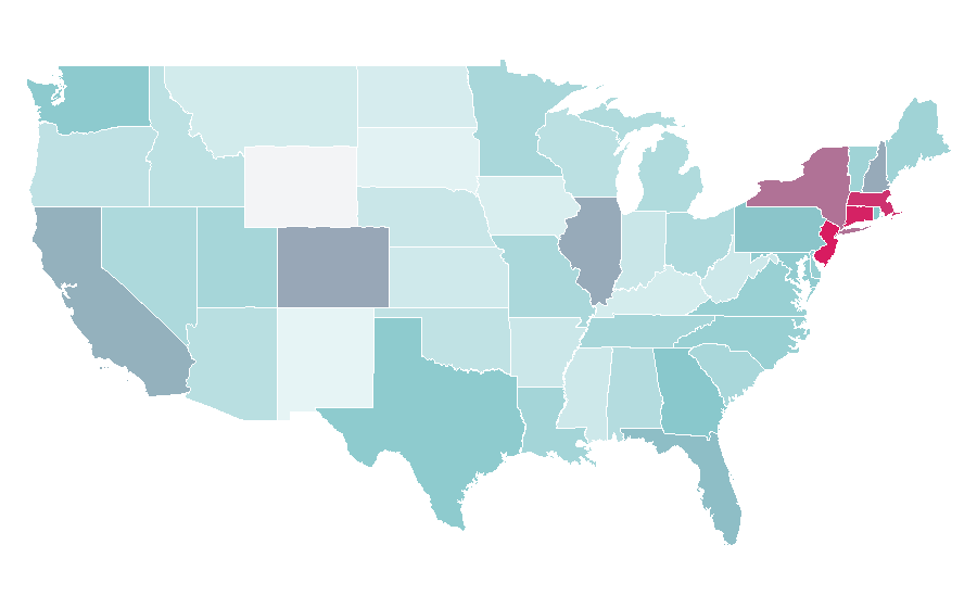 Affinity by region — Audi Q5, United States