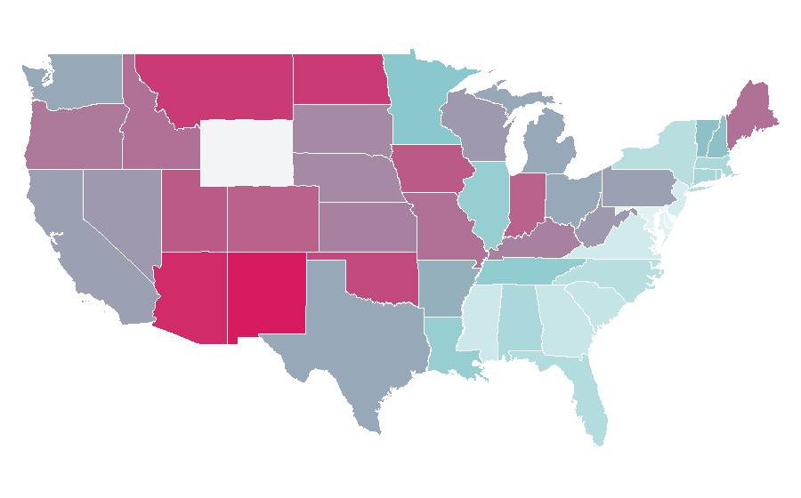 Affinity by region — Austin Powers (film series), United States