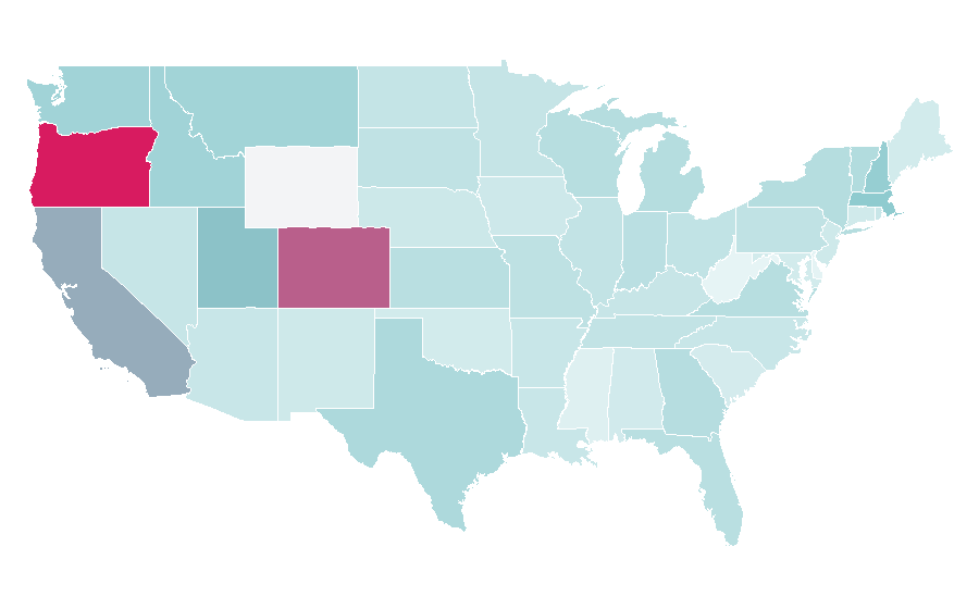 Affinity by region — Autodesk, United States
