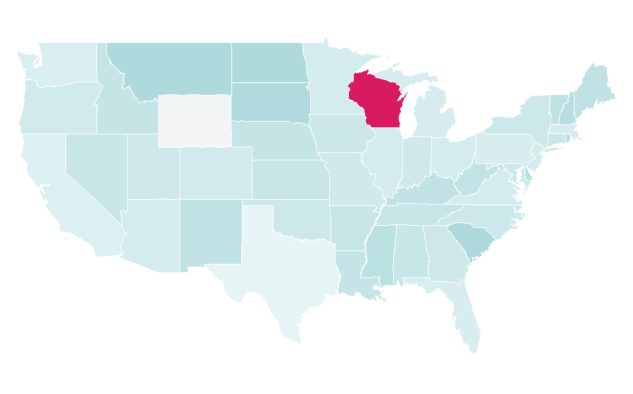 Affinity by region — Automobile safety, United States