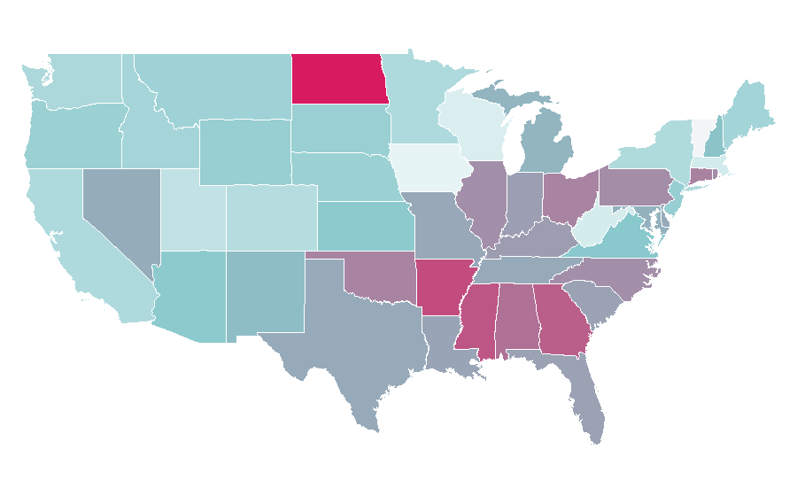 Affinity by region — Avant, United States