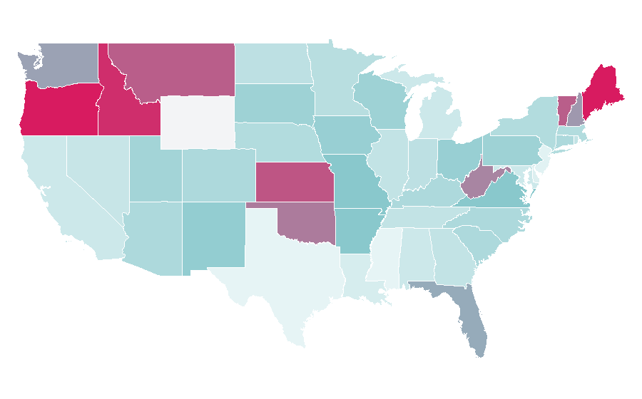 Affinity by region — Avast!, United States