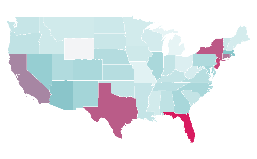 Affinity by region — Avena (drink), United States