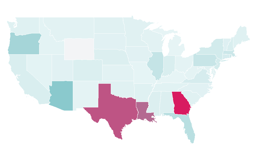 Affinity by region — Aviva, United States