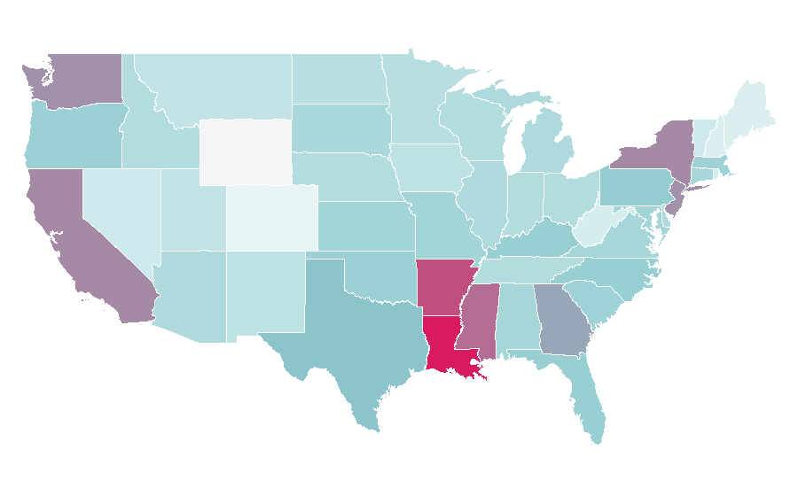 Affinity by region — Avocado, United States