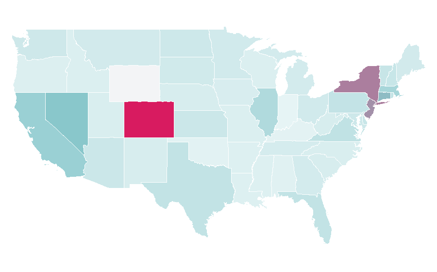 Affinity by region — AXA, United States