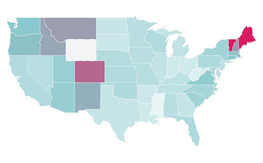 Affinity by region — Babbel, United States