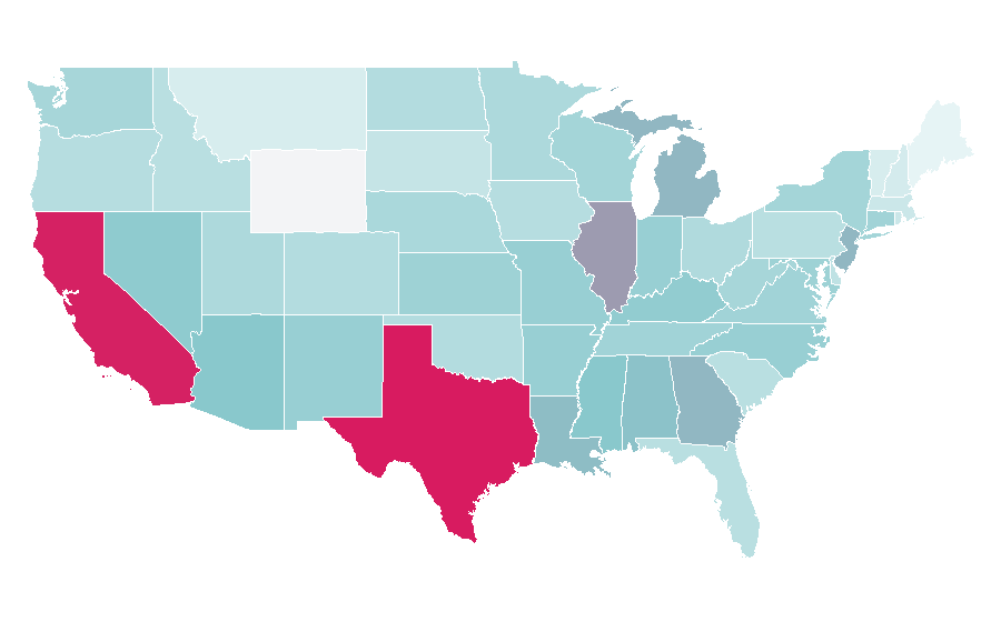 Affinity by region — Baby shampoo, United States