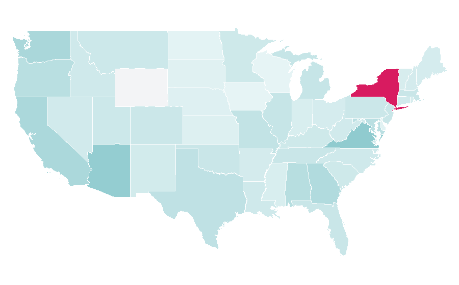 Affinity by region — Babylon (software), United States