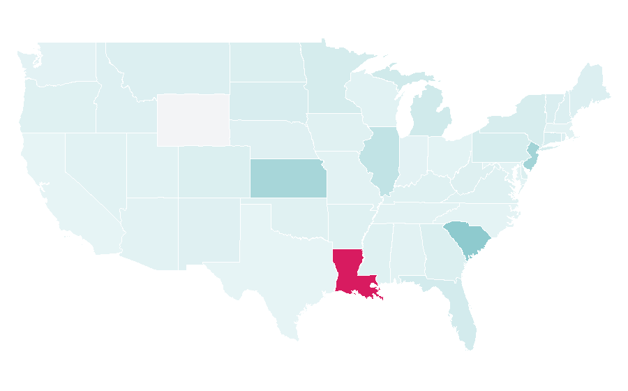Affinity by region — Back to Nature, United States