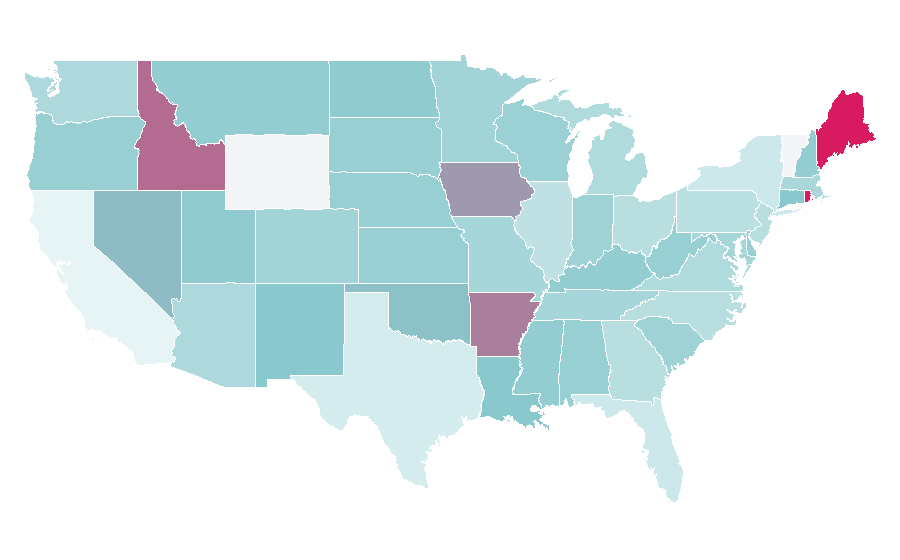 Affinity by region — Baghdad Governorate, United States