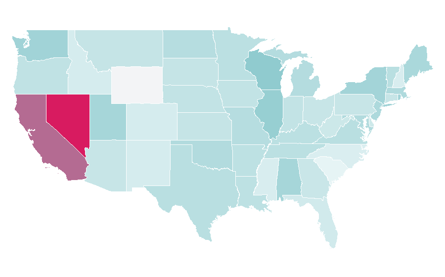 Affinity by region — Bai, United States