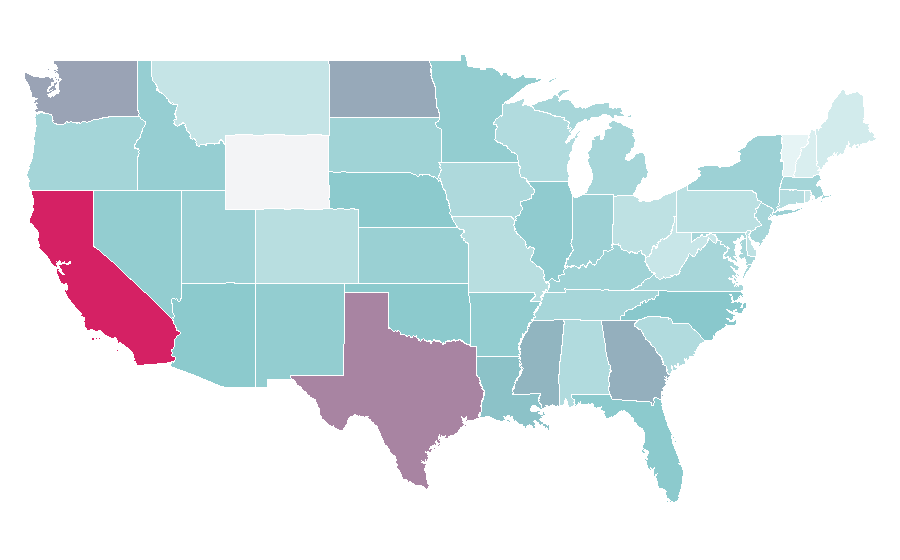 Affinity by region — Baking powder, United States