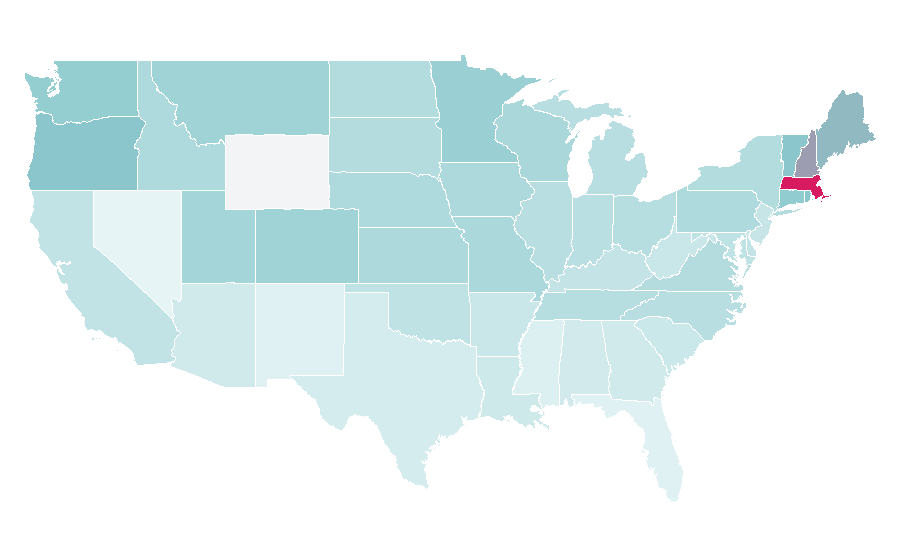 Affinity by region — Balderdash, United States