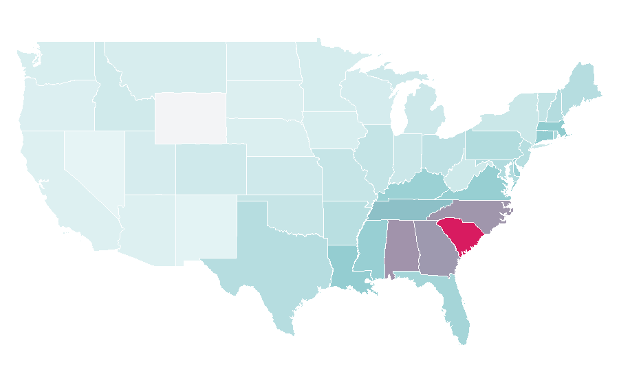 Affinity by region — Ballard Designs, United States