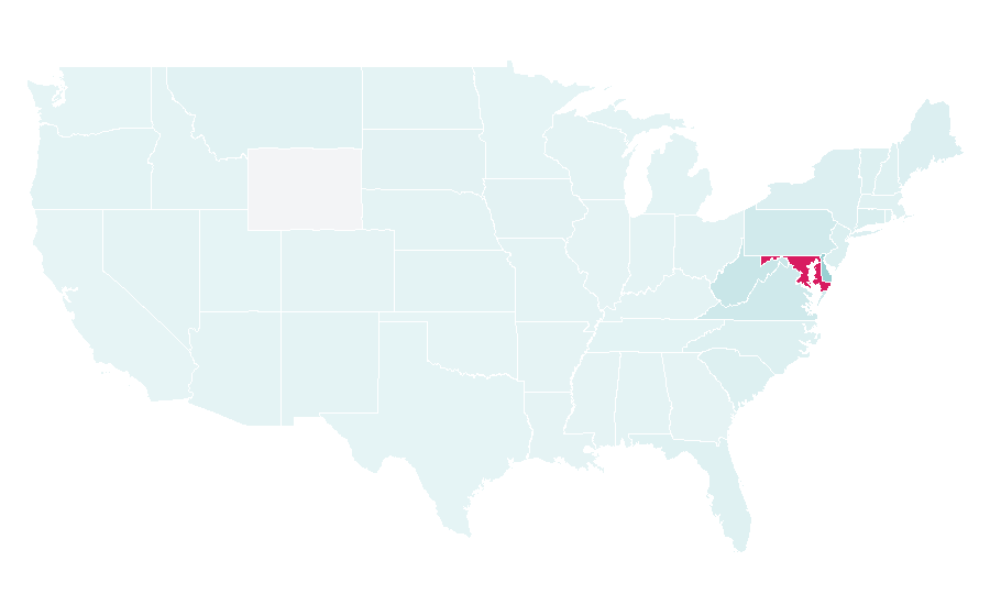 Affinity by region — Baltimore Orioles, United States