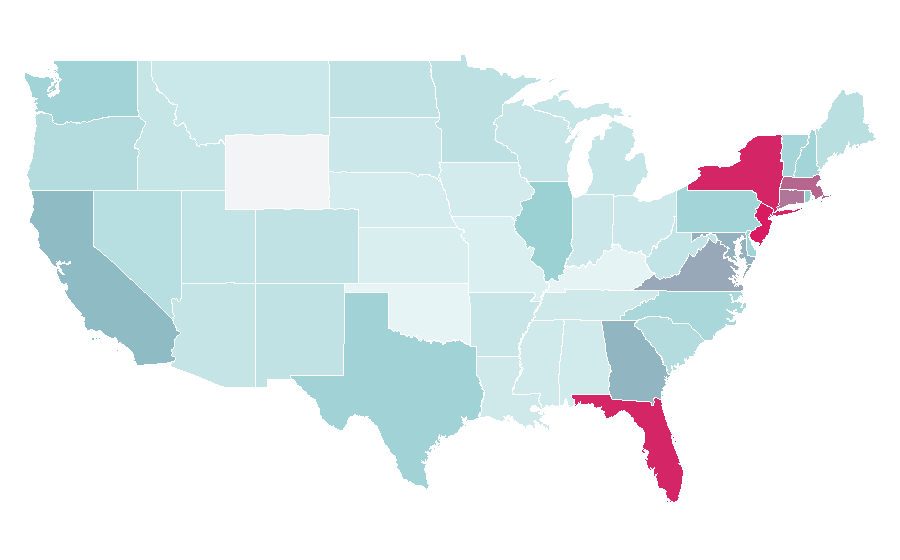 Affinity by region — Barcelona Open (tennis), United States
