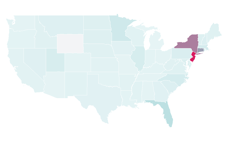 Affinity by region — Barcelona Sporting Club, United States