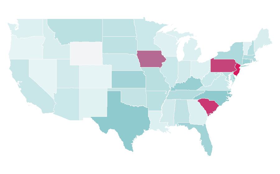 Affinity by region — Barefoot, United States