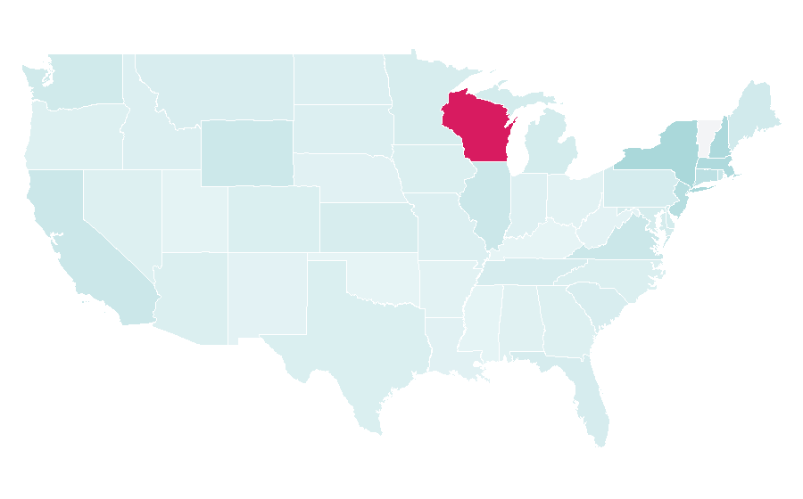 Affinity by region — Barron's (newspaper), United States