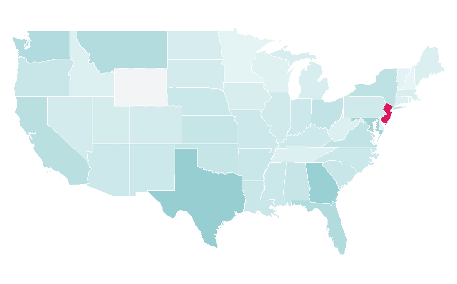 Affinity by region — BASE, United States