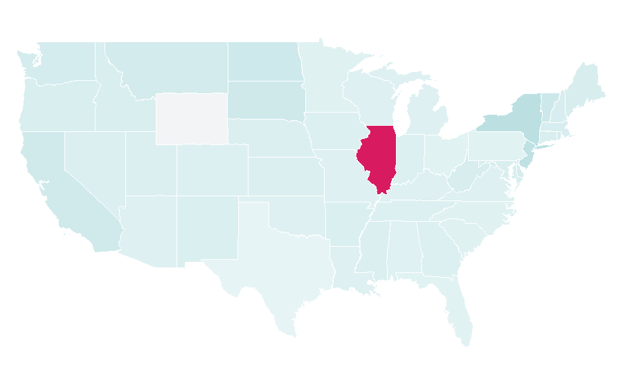 Affinity by region — Bassline (music genre), United States