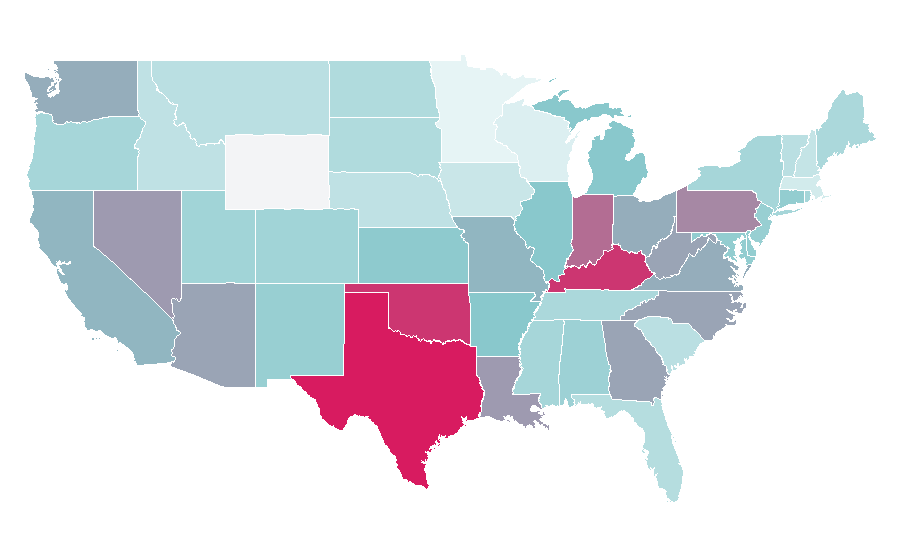 Affinity by region — Battle Beast, United States