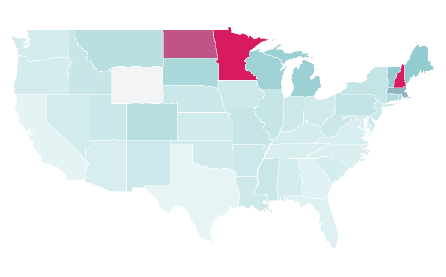 Affinity by region — Bauer Hockey, United States