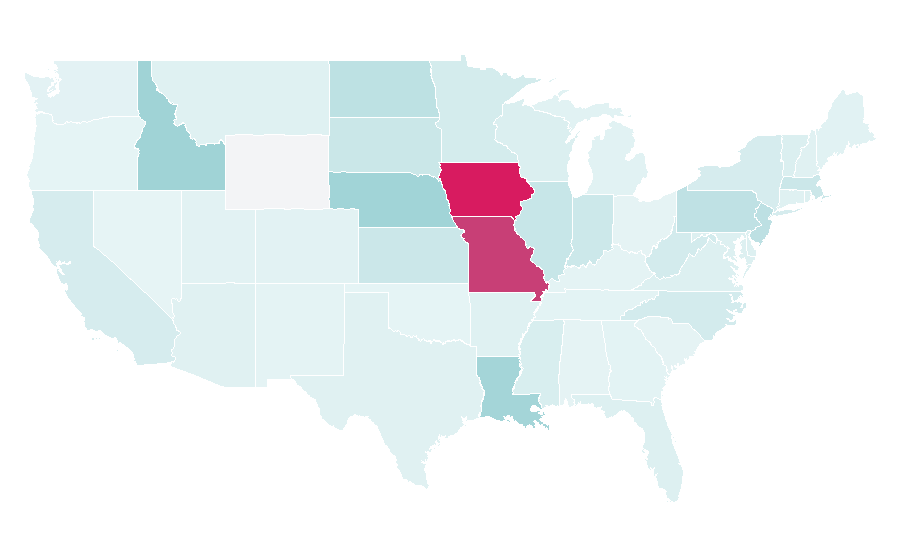 Affinity by region — Bayer, United States