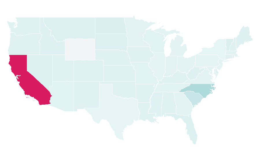 Affinity by region — Beach Life, United States