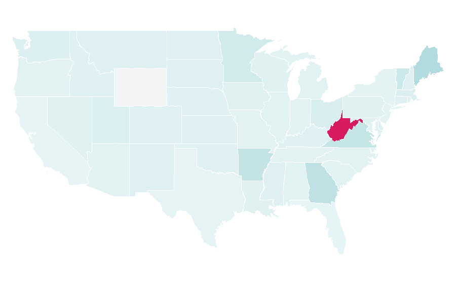 Affinity by region — Bear’s Den, United States