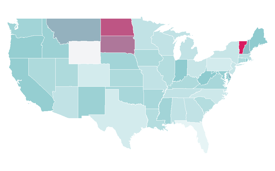 Affinity by region — Beat 'em up, United States