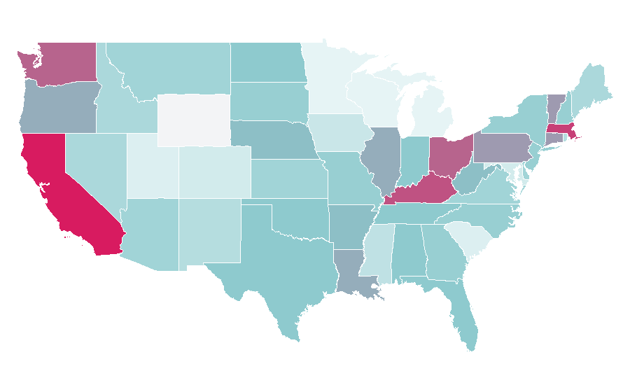 Affinity by region — beavis butthead, United States